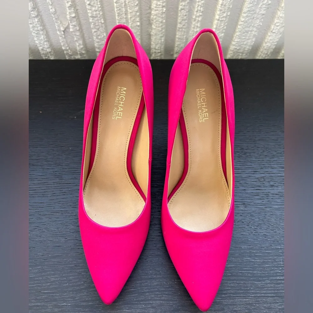 Michael Kors Hot Pink Stiletto Pumps size 7 - Picture 2 of 10